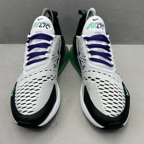 Womens Size 7 Nike Air Max 270 Shoes Grape / White Athletic Running Sneakers - Picture 2 of 8